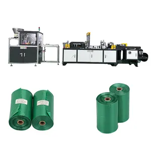 Compostable Biodegradable Pet Dog Poop Bag Making Machine Garbage Bag On Roll With Pet Waste Bag Making Machine