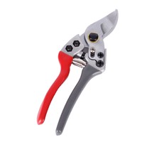 Zware snoeischaar voor tuinieren, fruitbomen snoeien, bloemstukken & takken knippen - V3 Model Rood/Zwart/Grijs