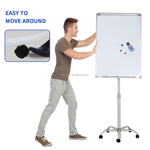 KBW-pizarra blanca magnética con soporte para niños, caballete ajustable de altura móvil, venta al por mayor de fábrica personalizada - Product Image 5