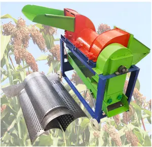 Máquina trilladora y trituradora de maíz máquina trilladora de cereales y trilladora de granos mini máquina trilladora
