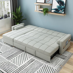 Muebles de Sala de Estar, <span class=keywords><strong>Sofá</strong></span> <span class=keywords><strong>Cama</strong></span> Convertible Moderno de 3 Plazas en Forma de L, <span class=keywords><strong>Sofá</strong></span> Seccional Extensible con Almacenamiento, <span class=keywords><strong>Sofá</strong></span> <span class=keywords><strong>Cama</strong></span> Plegable - Product Image 5