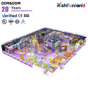Rish nouvelle conception aire <span class=keywords><strong>de</strong></span> jeux intérieure personnalisée avec grand toboggan équipement <span class=keywords><strong>de</strong></span> trampoline extérieur intérieur - Product Image 1