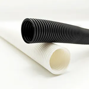 Factory Conduit Flexible Cable Conduit Corrugated Plastic Corrugated Pipe Automotive Polypropylene Corrugated Tube