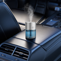 Diffuseur d'huiles parfumées électrique SCENTA, diffuseur d'air portable pour voiture, sans eau, conforme à la norme RoHS, rechargeable, mini purificateur d'air ultrasonique