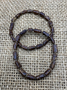 Pulsera de Cuentas de Madera Hechas a Mano, Cuentas Redondas de Madera Natural, Pulsera Elástica para Hombres y Mujeres, Joyería de Meditación - Product Image 3