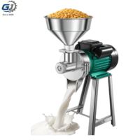 Moulin broyeur à double usage sec-humide, réglable en finesse, pour céréales, soja, riz, maïs, épices, pulvérisateur, machine à pulper