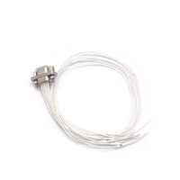 Connecteur J30J-15ZKP8 TJL/TJN/TJP/TJS/ZKW/ZKN J30 haute densité fiable, boîtier en alliage d'aluminium et laiton 50A, contacts plaqués or