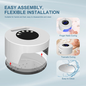 54w Rechargeable Uv Light Lamp for <strong>Nail</strong> Cordless Led <strong>Nail</strong> Dryer With Metal Base for Professional <strong>Nail</strong> Art Salon &amp; Home Use - Product Image 6