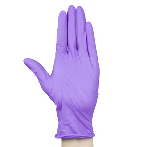 Disposable Nitrile <b>Gloves</b> Powder Free Food Grade For Food Processing Industrial Pet Care Cleaning One Time Use Simple Style - Product Image 1