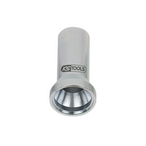 Zócalo profundo hexagonal escalonado con acabado cromado Diámetro interior 28mm Diámetro exterior 38mm - Product Image 1