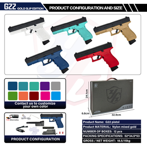 Pistola de Gel Electrónica G22 para Adultos, Metálica, con Chip de Control de Fuego y Función de Seguridad, Unisex, para Mayores de 14 Años - Product Image 5