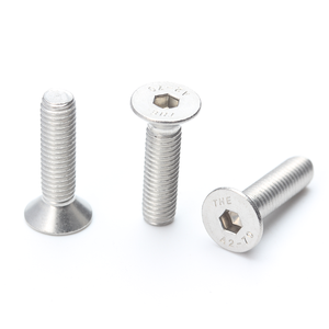 Viti a <span class=keywords><strong>testa</strong></span> <span class=keywords><strong>svasata</strong></span> esagonale incassata DIN 7991 in acciaio inox 304 A2-70, viti metriche a <span class=keywords><strong>testa</strong></span> piatta con esagono incassato - Product Image 3