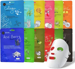 Factory Oem Repairing Freeze-dried Skin Care Sheet Mask Magic Soothing Facial Mask