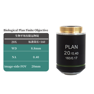 BOSSQING <span class=keywords><strong>Obiettivo</strong></span> Metallografico Plan Acromatico Correttura Infinita 20.32mmRMS Lunga Distanza di Lavoro con Rivestimento Antiriflesso OEM <span class=keywords><strong>1</strong></span> - Product Image 6