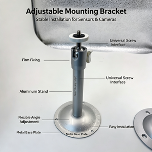 Capteur de température IR sans contact compact en acier inoxydable, sortie RS485 4-20 mA, transmetteur 0 à 1200°C, OEM - Product Image 4
