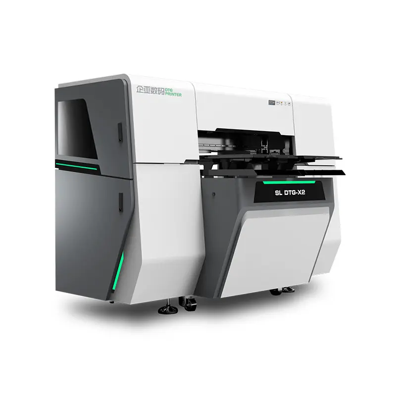 I3200 4 개의 프린트 헤드 DTG 잉크젯 의류 용 디지털 섬유 장비 인쇄기