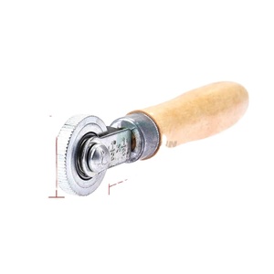 Puncture Repair Tube Tool Car Truck Tyres Wood <strong>Handle</strong> Ball Bearing Tire Tyre Patch Roller <strong>Stitcher</strong> - Product Image 4