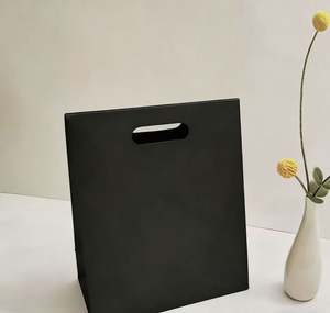 Bolsa de Papel para Regalo, Bolsa de Compras Hecha a Mano, Bolsa de Papel para Empaque de Joyería Hecha a Mano, Logotipo Personalizado - Product Image 2