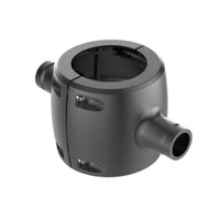 Support de poteau en aluminium L06A AT5 avec garantie de 3 ans pour les séries L06A-A et L06A-C, installation facile, luminaire d'éclairage extérieur