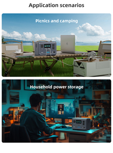 สถานีไฟฟ้าพกพา ABOK 300W 288Wh เครื่องกำเนิดพลังงานแสงอาทิตย์ LiFePO4 120V 240V ปลั๊ก US EU 100W MPPT สำหรับใช้งานกลางแจ้งและในบ้าน - Product Image 4
