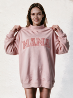 Sweat-shirt à col montant pour femme avec logo brodé personnalisé, longueur allongée, tenue décontractée printemps-automne