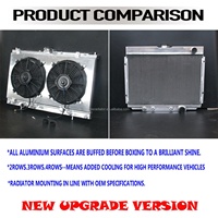 Radiateur en aluminium pour Vauxhall / Opel VX220 cabriolet turbo & non turbo modèles Lotus Elise MK2 cabriolet tous modèles