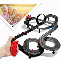 MILI 4.5 mètres piste fente jouet simulateur de voiture course pour enfants fente voiture de course ensemble circuit de course pour défi jouet