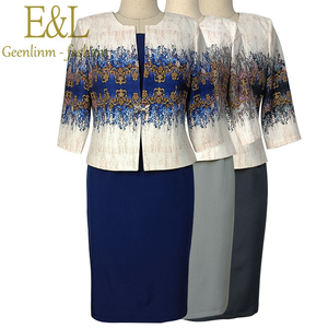 Costumes de bureau pour femmes, taille plus, 2 pièces, style turc - Product Image 1