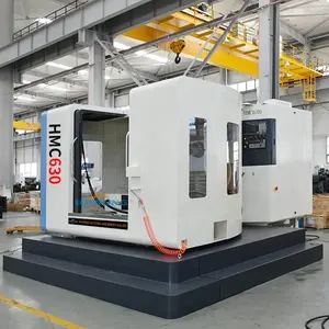 china werkspreis cnc metall 3 achsen 4 achsen horizontale bearbeitungszentrum service hmc630