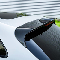 Kit de Carrocería de Fibra de Carbono para Modificación de Automóviles 2022-2024, Alerón Delantero, Alerón Trasero, Faldones Laterales, Alerón Trasero, Compatible con Macan
