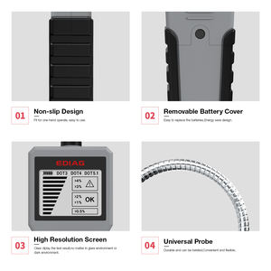   Detector de Aceite de Frenos BF200 con 5 LED, Lápiz de Prueba DOT3 <span class=keywords><strong>Dot4</strong></span> 5.1 para Automóviles - Product Image 5