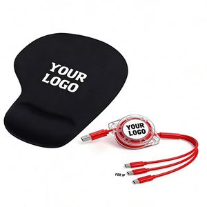 Alfombrilla de Ratón de Diseño Personalizado con Logotipo Impreso, Regalo Promocional Empresarial al por Mayor, Alfombrilla de Goma para Escritorio con Reposamuñecas - Product Image 1