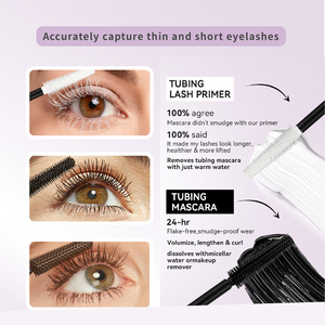 Máscara de Pestañas de Marca Privada, Voluminizadora, Alargadora, Resistente al Agua, Rizadora, Efecto <span class=keywords><strong>3D</strong></span>, Aspecto Natural para Extensiones de Pestañas - Product Image 3