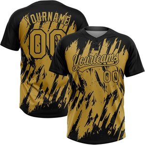 เสื้อซอฟต์บอลคอวีแบบสั่งทำพิเศษ ซับเหงื่อได้ดี เสื้อเบสบอลแบบยูนิเซ็กซ์สำหรับผู้ใหญ่ ดีไซน์แบบซับลิเมชั่น - Product Image 1