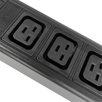 Unité de distribution d'alimentation personnalisée 42U IEC UK C19 C13 SNMP IP avec compteur intelligent pour serveur en rack