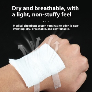 JZ-JHG001 <strong>Sterile</strong> Disposable <strong>Medical</strong> Absorbent Cotton Gauze Independent Disinfection Dressing Wholesale - Product Image 2