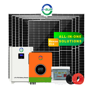 ระบบพลังงานแสงอาทิตย์แบบออฟกริด E-SUN 10KW พร้อมอินเวอร์เตอร์ แบตเตอรี่ และโมดูลสำหรับเก็บพลังงานภายในบ้าน - Product Image 5