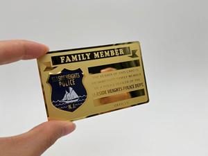 Metallo VIP Pass Card con Ritaglio logo - Product Image 6