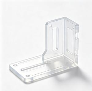Custom Precision <b>PC</b> Machined Part CNC Fabricated Clear Plastic Component CNC Machining Service - Product Image 2