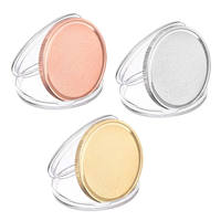 Pièce de monnaie personnalisée vierge pour défi, thème Amour Sport Mode Souvenir, impression UV, estampage, double face, en métal plaqué or