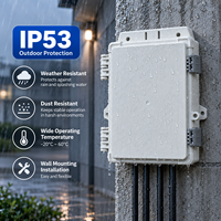Switch Ethernet Cepat 8 Port Dengan 2 Gigabit SFP Uplink, Casing Tahan Air IP53 untuk Luar Ruangan, Hub Jaringan Serat Optik Non-PoE, OEM ODM