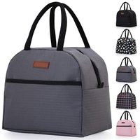 Sac à lunch chaud en polyester portable personnalisé glacière isolée étanche et réutilisable pour les pique-niques scolaires et les plages