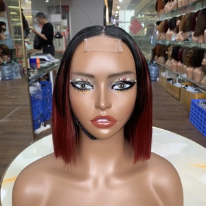Wholesale Hot High Quality Super Double Drawn 100% Human Hair Bob Wigs, No Shedding No <b>Tangle</b> - Product Image 3