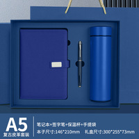 Coffret cadeau de carnet personnalisé avec stylo et bouteille Coffret cadeau d'affaire Tasse thermos Coffret cadeau de luxe pour carnet