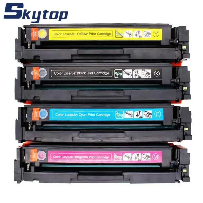 Compatibele toner cartridge cf500a/cf503a voor hp m254dw/m254nw/m281fdw/m280nw kleur laser print cartridge