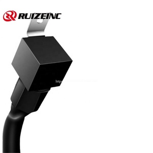 Produsen kustom Bar lampu LED harnes kabel 40 Amp relai ON-OFF saklar Laser Rocker biru dengan 12ft 2 Lead Fuse - Product Image 4