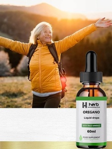 Suppléments de fibres alimentaires en marque blanche OEM/ODM, extrait d'huile d'origan, gouttes d'origan, huile d'origan liquide biologique - Product Image 2