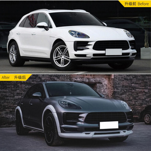 Venta de Fábrica, Nuevo Kit de Carrocería Delantero Estilo <span class=keywords><strong>TKT</strong></span>, Pasos de Rueda, Parachoques, Faldones Laterales, Difusor para Macan 95B 95B.2 2018-2021 - Product Image 2