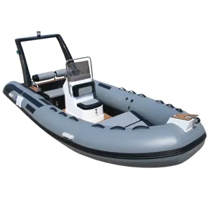 Goboat Inflatable sợi thủy tinh gia đình cho 1-6 eople sử dụng thuyền sườn