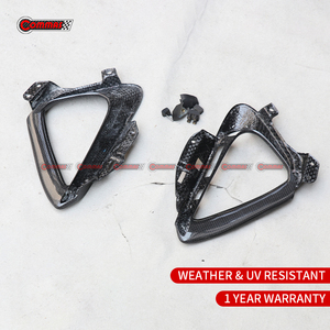 Kit de Accesorios Interiores para Auto, Estilo OME, Fibra de Carbono Seca, Manija de Puerta para Ferrari 812 - Product Image 6